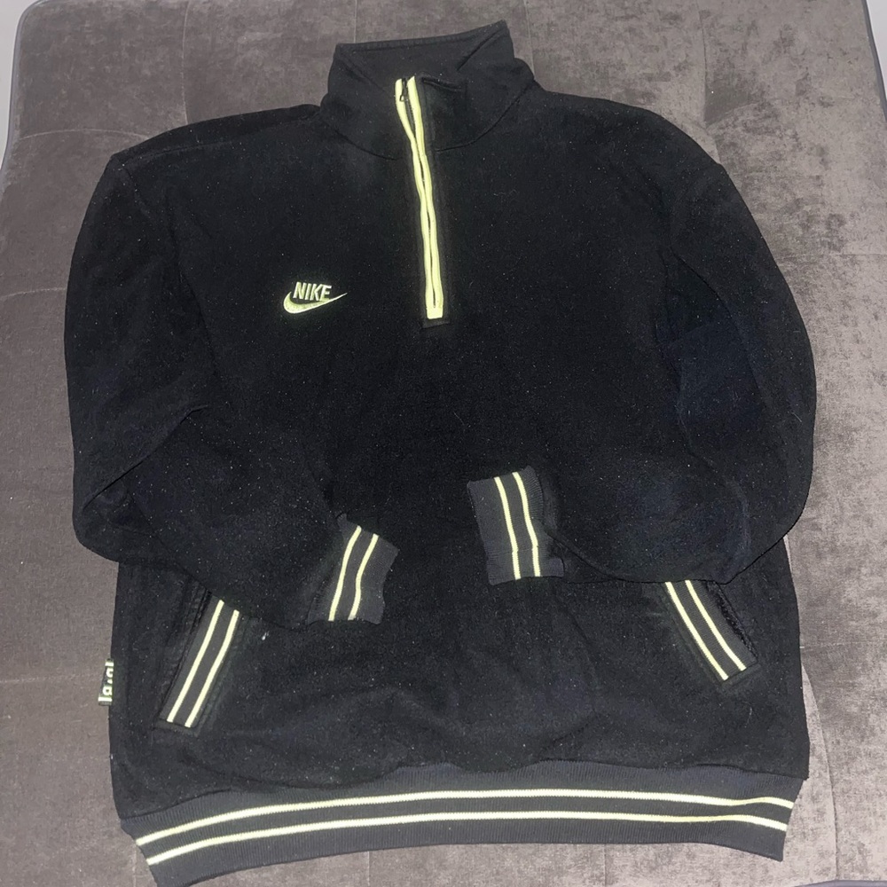 VTG 1996 Nike Premier Borussia Dortmund Soccer Training Fleece Pullover L